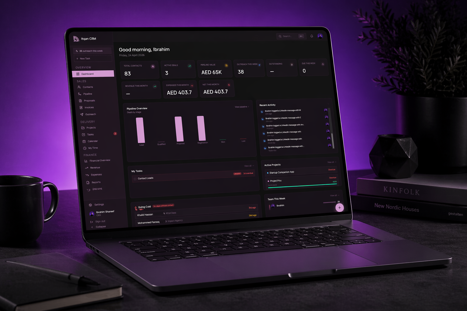 Itqan Studio CRM