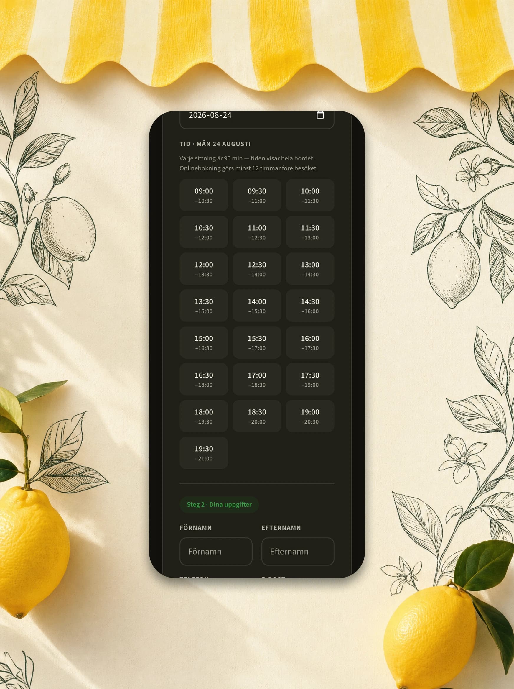 Lemon Garden mockup 1