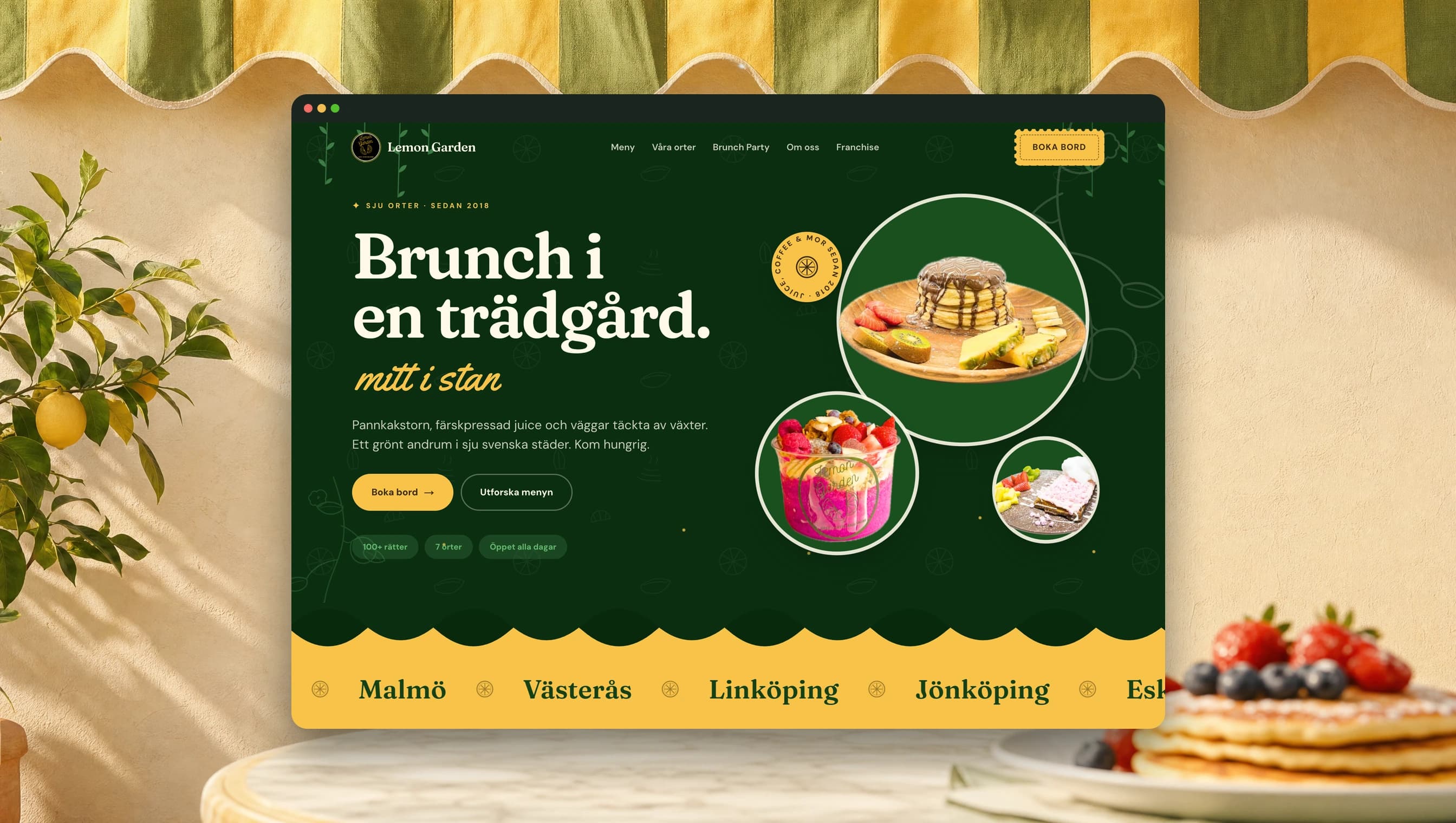 Lemon Garden brand and character — view 1